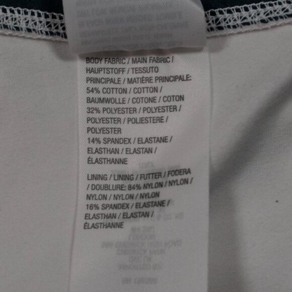 NEW Women With Control Twist Hem Leggings Womens 1XT White Tall Slimming BB11X - Picture 6 of 6